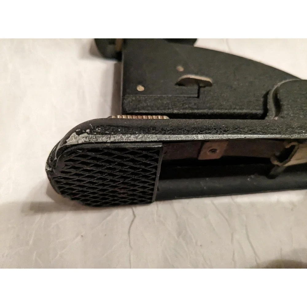 Stapler Art Deco Speed Office Supply Products Desk Accessory Black Old Retro Vtg